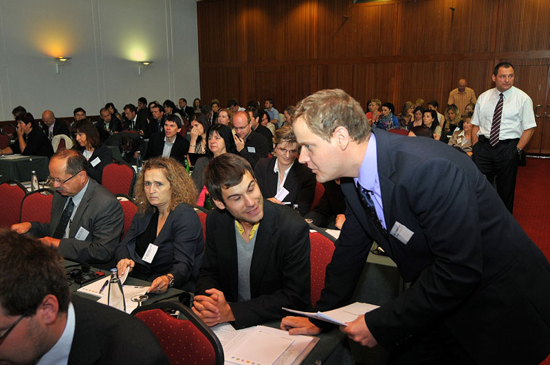 Kongresový sál během konference