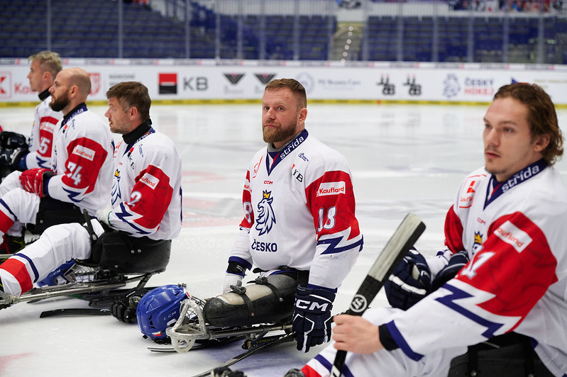 Čeští parahokejisté se chystají k nadcházejícím kláním. Foto: Český para hokej