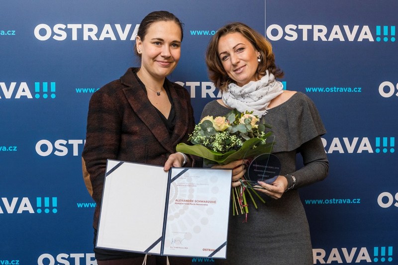 Alexandra Schwarzová s náměstkyní Andreou Hoffmannovou. 