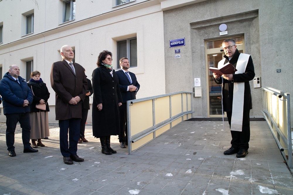 Slavnostní žehnání nově otevřenému centru