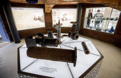 Expozice věnovaná historii vodárenství v Ostravě. Foto: Lukáš Kaboň