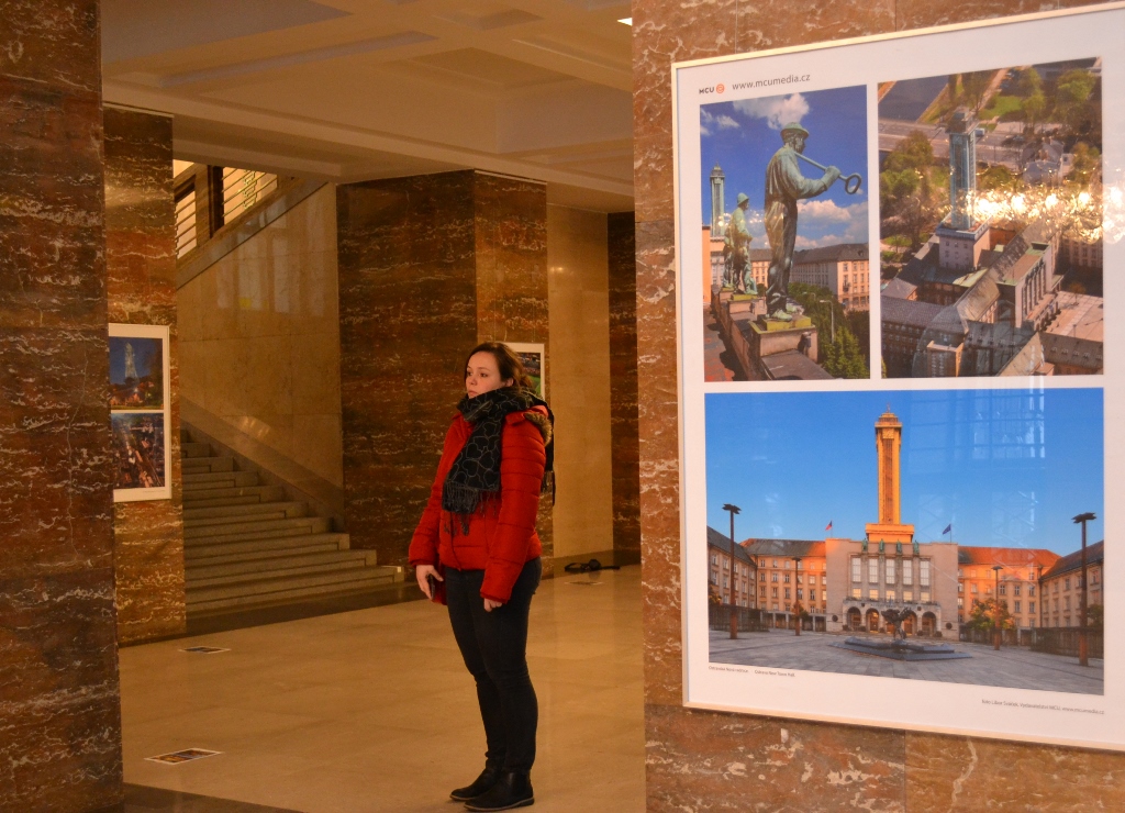 Nová výstava ve foyer Nové radnice. Foto: H. Oborilová