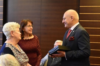 Ocenění předával náměstek primátora Zbyněk Pražák. Foto: MMO