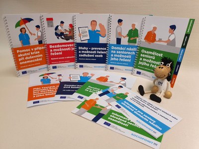 SOCIOPINT rovněž nabízí řadu tematických materiálů. Foto: MMO