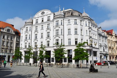 Rekonstruovaný dům na Jiráskově náměstí - ilustrační foto: René Stejskal.