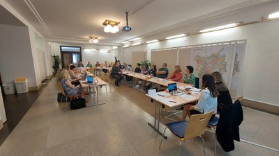 Z pracovní schůze aktérů projektu. Foto: MMO