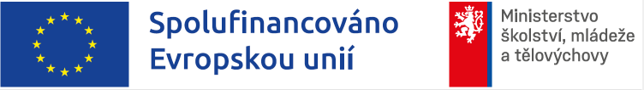 Logo spolufinancování projektu Evropskou unií a Ministerstvem školství, mládeže a tělovýchovy ČR