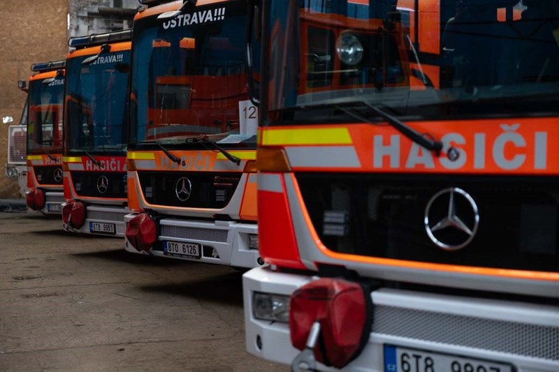 Ostrava poskytne hasičské vozy, aby pomohly nejen v regionu