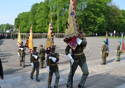 Pietní akt k 70. výročí osvobození začne 30. 4. v 10 hodin v Komenského sadech. Foto: archiv MMO 