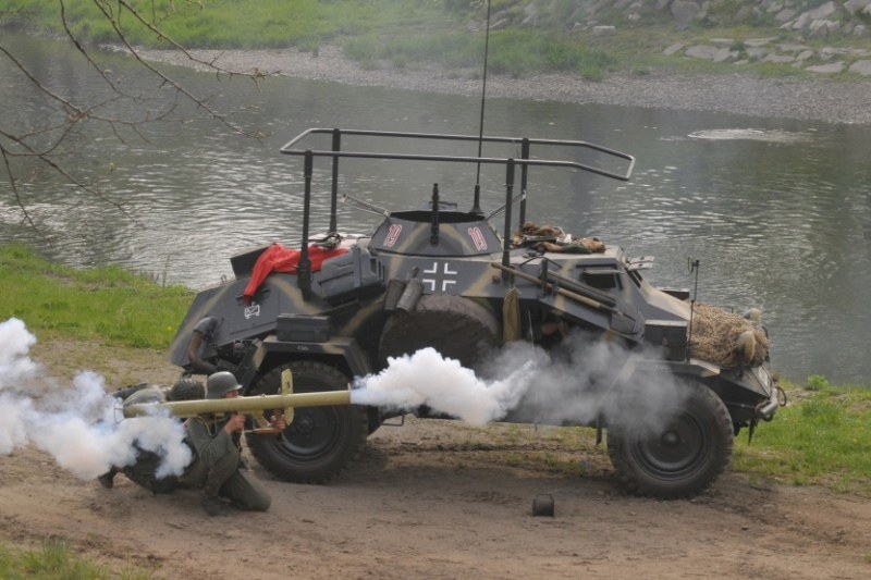 Bitva o Ostravu. „Němečtí vojáci“ kladou tuhý odpor.