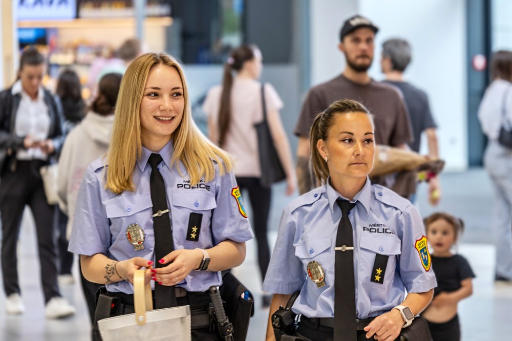 Preventistky ostravské městské policie. Foto: MPO Preventistky ostravské městské policie. Foto: MPO