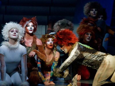 Z představení Kočky. Foto: Facebook Ostrava v Praze.