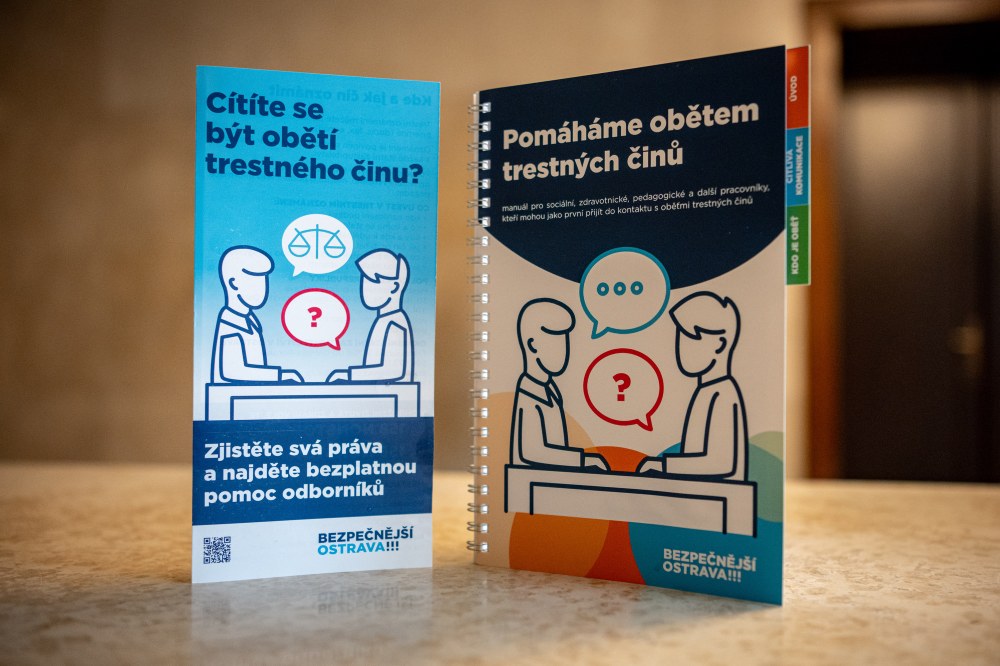 Prezentace nového manuálu s názvem Pomáháme obětem trestných činů. Foto: Lukáš Kaboň