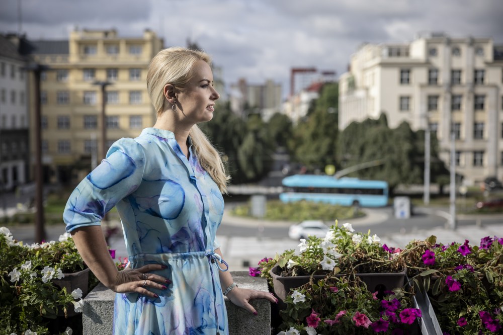 Náměstkyně primátora Lucie Baránková Vilamová si od Světa techniky slibuje přítomnost další výjimečné atraktivity v moravskoslezské metropoli. Foto: Jiří Zerzoň