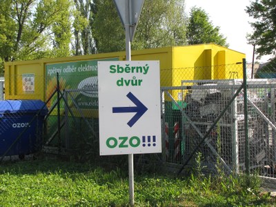 Velkoobjemový odpad patří do sběrného dvora. Zdroj: OZO Ostrava.