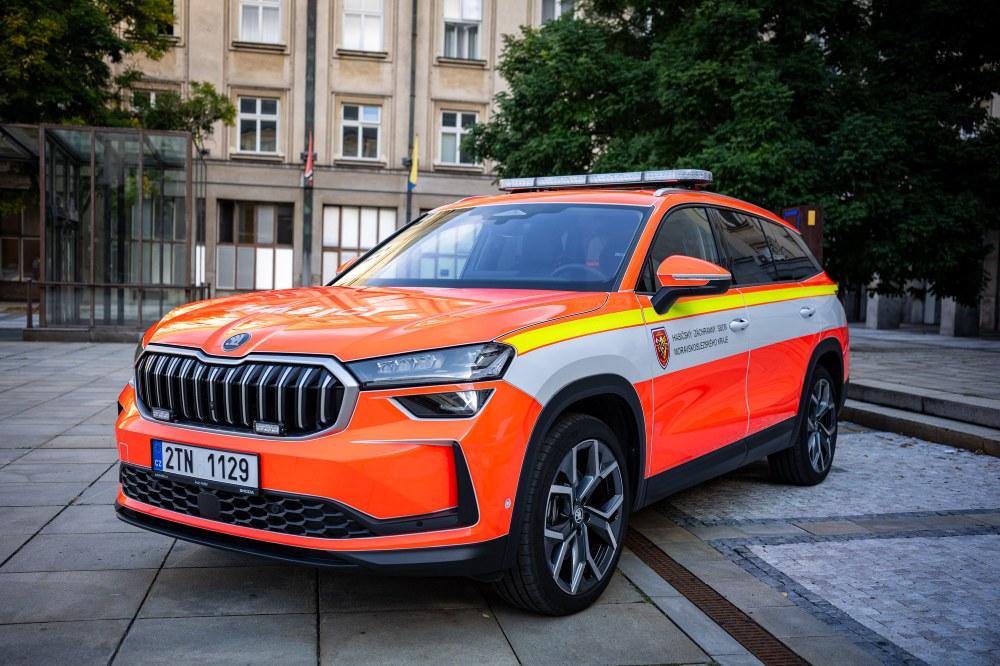Tento automobil nově posílil hasičský vozový park