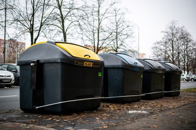 Nový typ kontejneru. Foto: MMO/ Lukáš Kaboň