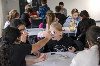 Konference Talent City, pravidelně konaná v Ostravě, měla i praktickou část pro školní zařízení. Foto: Adolf Horsinka