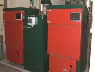 Ekologický kotel. Ilustrační snímek