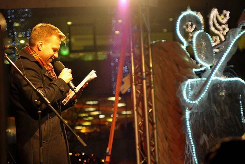 Sólista i sbormistr v jedné osobě M. Chodúr.