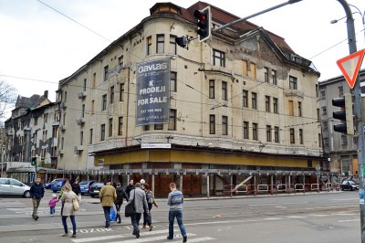 Uzavřený obchodní dům Ostravica v centru Ostravy. Foto: archiv SMO 
