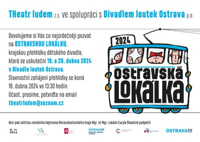 Grafická pozvánka na Ostravskou Lokálku 2024