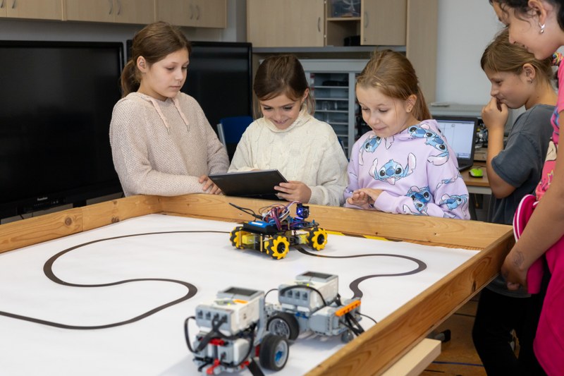 Kroužek robotiky. Foto: MMO