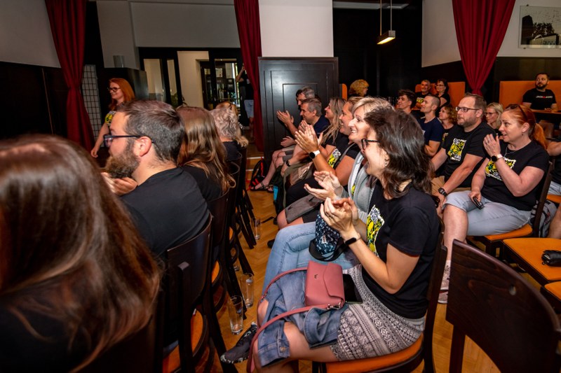 Závěrečný večírek přilákal velké množství návštěvníků