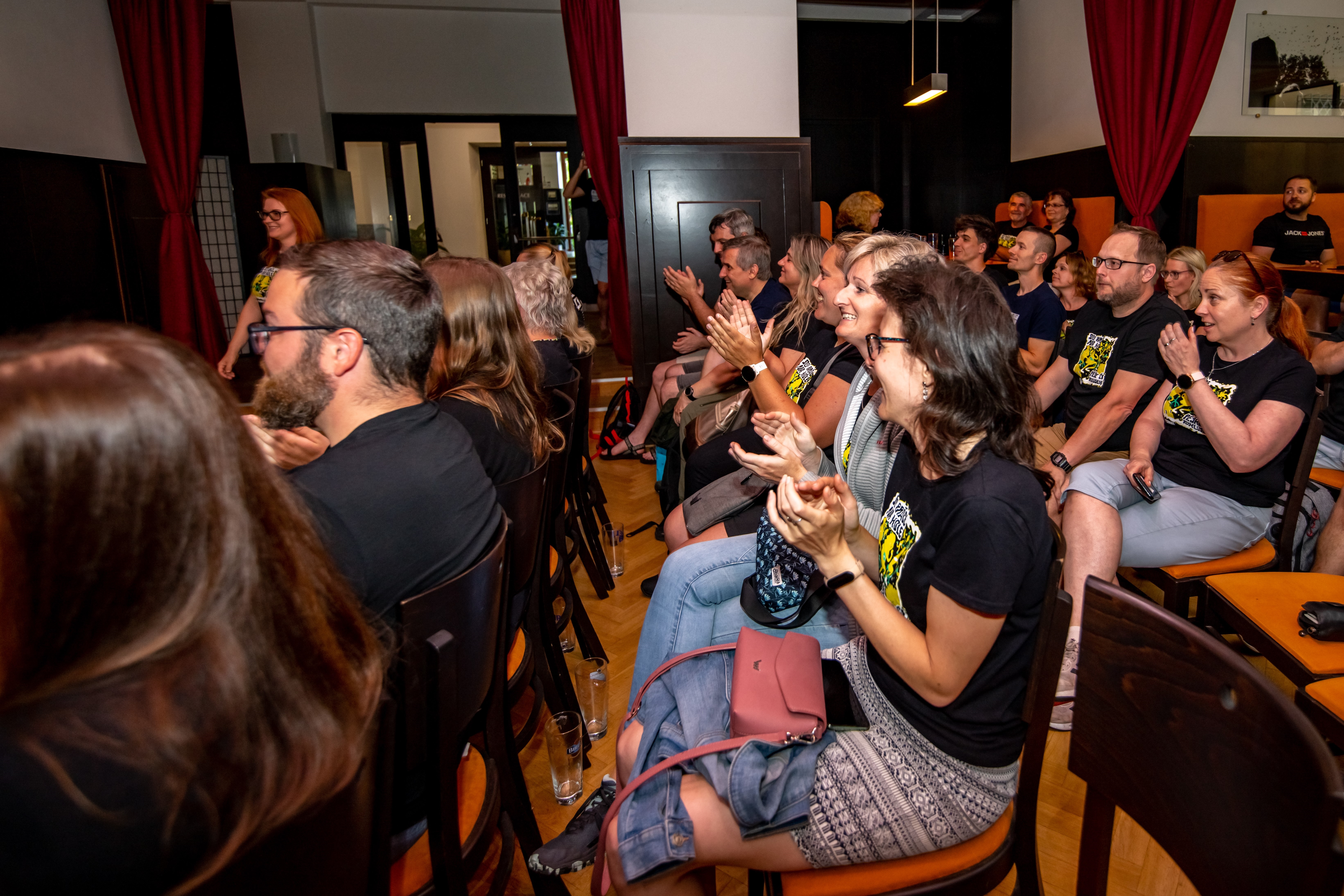 Závěrečný večírek přilákal velké množství návštěvníků