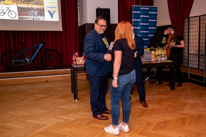 Ceny předával také ostravský primátor Jan Dohnal