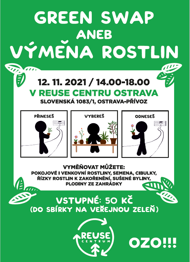 Ostravské Reuse centrum pořádá první veřejnou výměnu rostlin Ostravské Reuse centrum pořádá první veřejnou výměnu rostlin