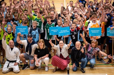 Vyvrcholení Ostravských sportovních her se konalo v City Campusu Ostravské univerzity . Foto: Lukáš Kaboň