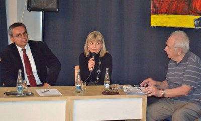 Náměstkyně primátora Simona Piperková při besedě o zdravotnictví.  Foto: MNO