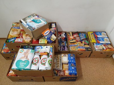 Loňská potravinová sbírka se setkala s patřičnou odezvou. Foto:MMO