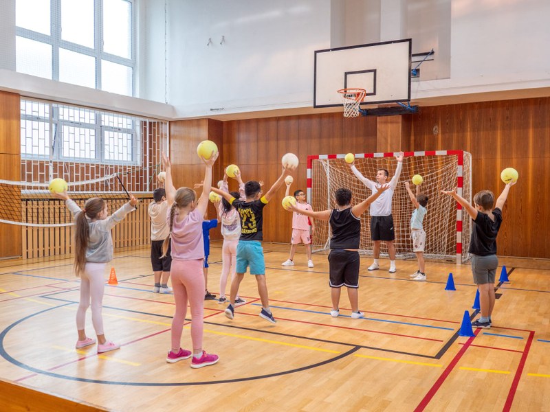 R(E)voluce pohybu na ZŠ Nádražní. Foto: Antonín Krůpa