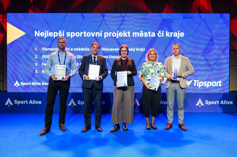 Ostravský projekt získal prestižní ocenění v soutěži Sport Alive Awards 2025 Ostravský projekt získal prestižní ocenění v soutěži Sport Alive Awards 2025