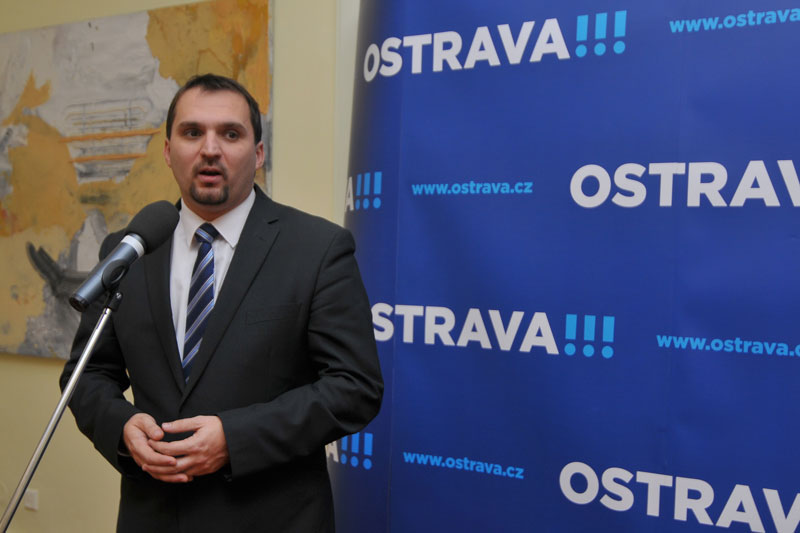 Hosty přivítal náměstek primátora Martin Štěpánek