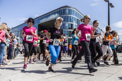 Na trati Českého běhu žen 2014. Foto: Jiří Zerzoň