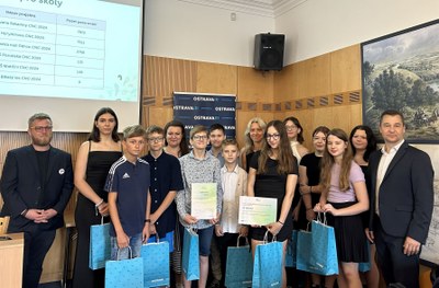 Ocenění v rámci projektu City Nature Challenge. Foto: Ostravské muzeum