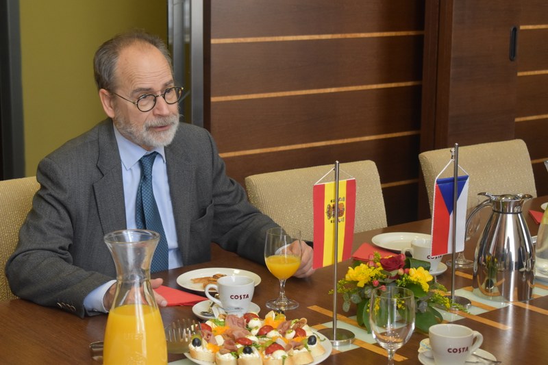 Ostravu navštívil španělský velvyslanec Ostravu navštívil španělský velvyslanec