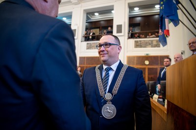 Nový ostravský primátor Jan Dohnal. Foto: Lukáš Kaboň