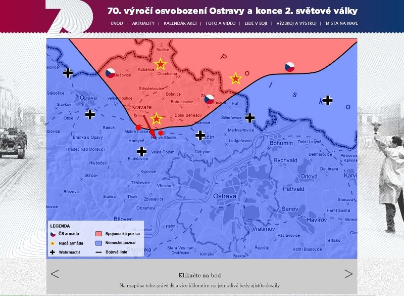 Osvobozovací boje ožívají na webu Osvobozovací boje ožívají na webu