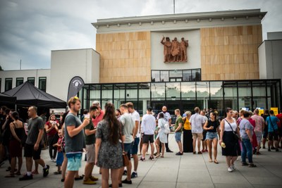 Velká žranice před Pokladem. Foto: Lucie Nohlová