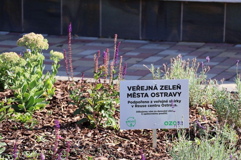 Činnost Reuse centra Ostrava pomáhá rovněž městské zeleni