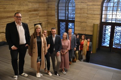 Na magistrát v pohodlné domácí obuvi. Foto: MMO