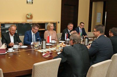 Přijetí hostů z Katovic, Košic a Miškovce v Radnici města Ostravy. Foto: B. Krzyžanek 