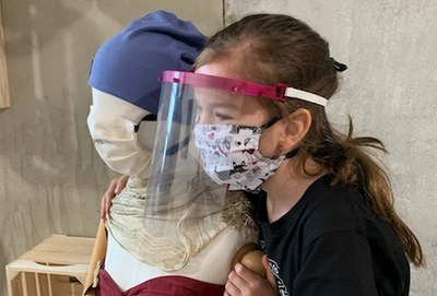 Lehký štít vyvinutý vývojovým centrem IdeaHUB. Foto:IdeaHUB