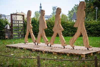 Hmyzí domek na Černé louce. Foto: Martin Grobe