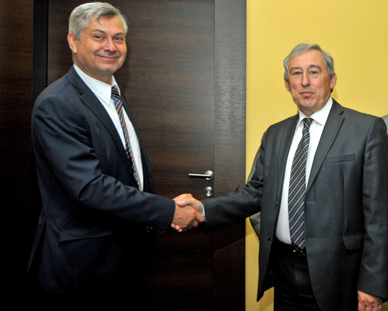 Setkání primátorů Ostravy a Volgogradu.