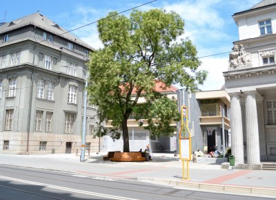 Pohled na piazzettu, která prošla rekonstrukcí. Foto: René Stejskal